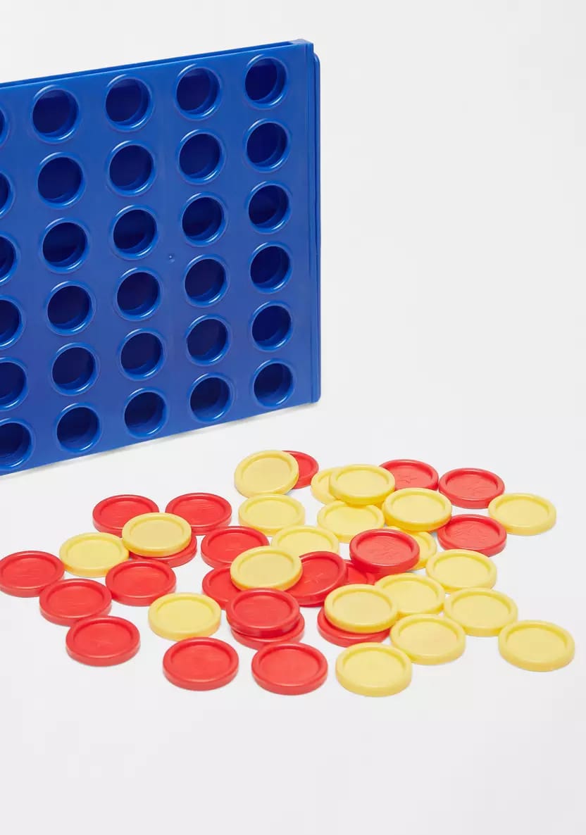 Connect 4 Challenge Toy - Classic Four in a Row Board Game