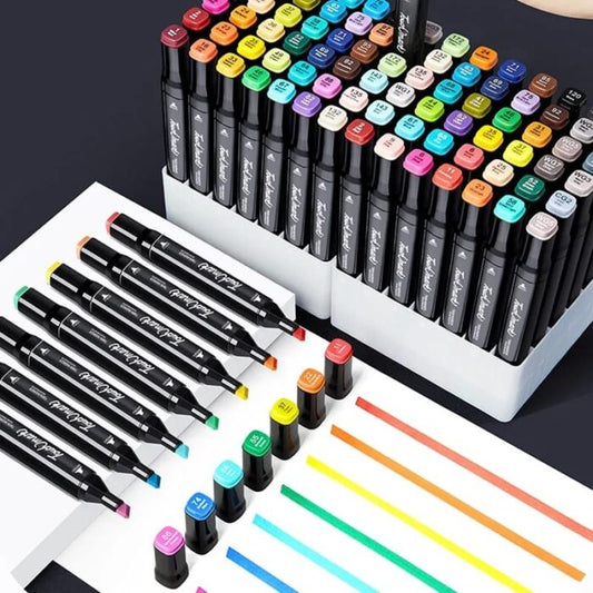 Touch Marker Pen Set Dual Tip Box