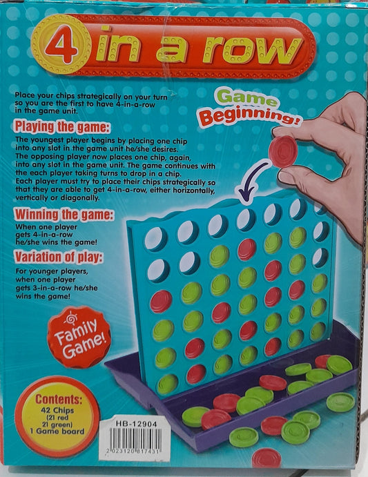 Connect 4 Challenge Toy - Classic Four in a Row Board Game