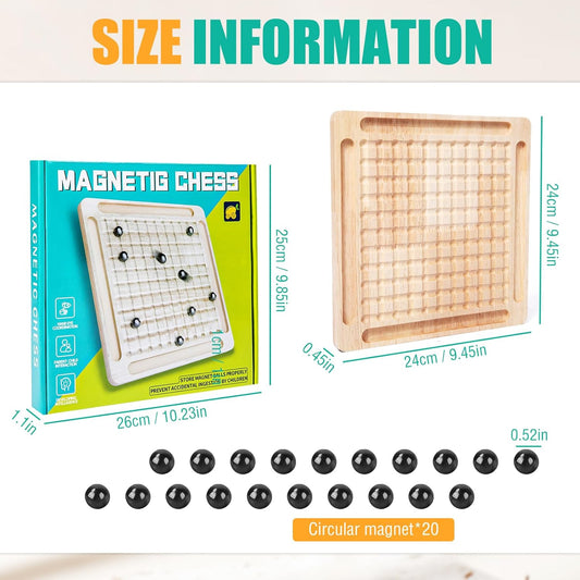 Magnetic Chess Game, Family Adults-Kids Toys