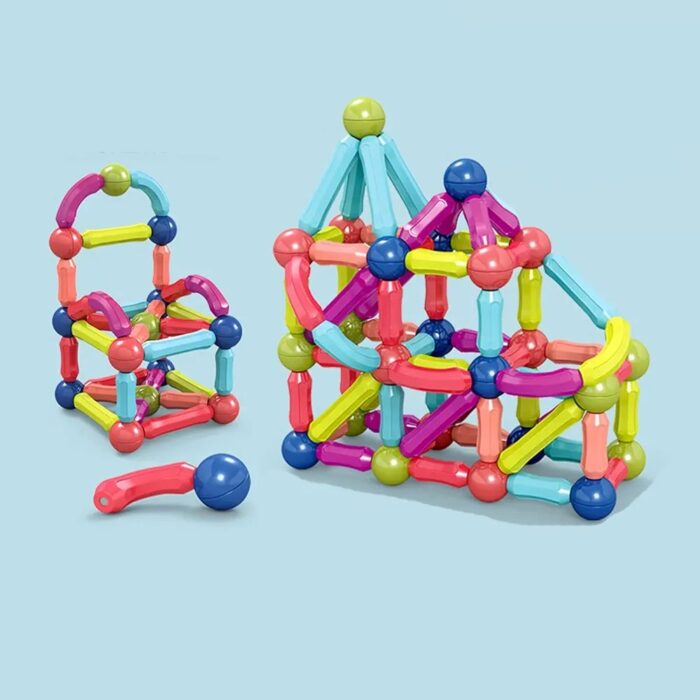 Magnetic Sticks(42 pcs) | 3D Construction Building Blocks