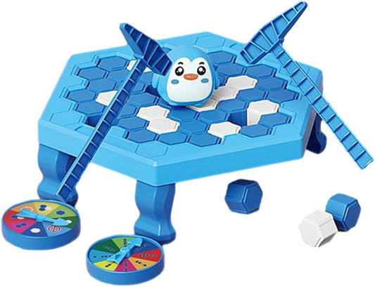 Saving penguins breaking ice game