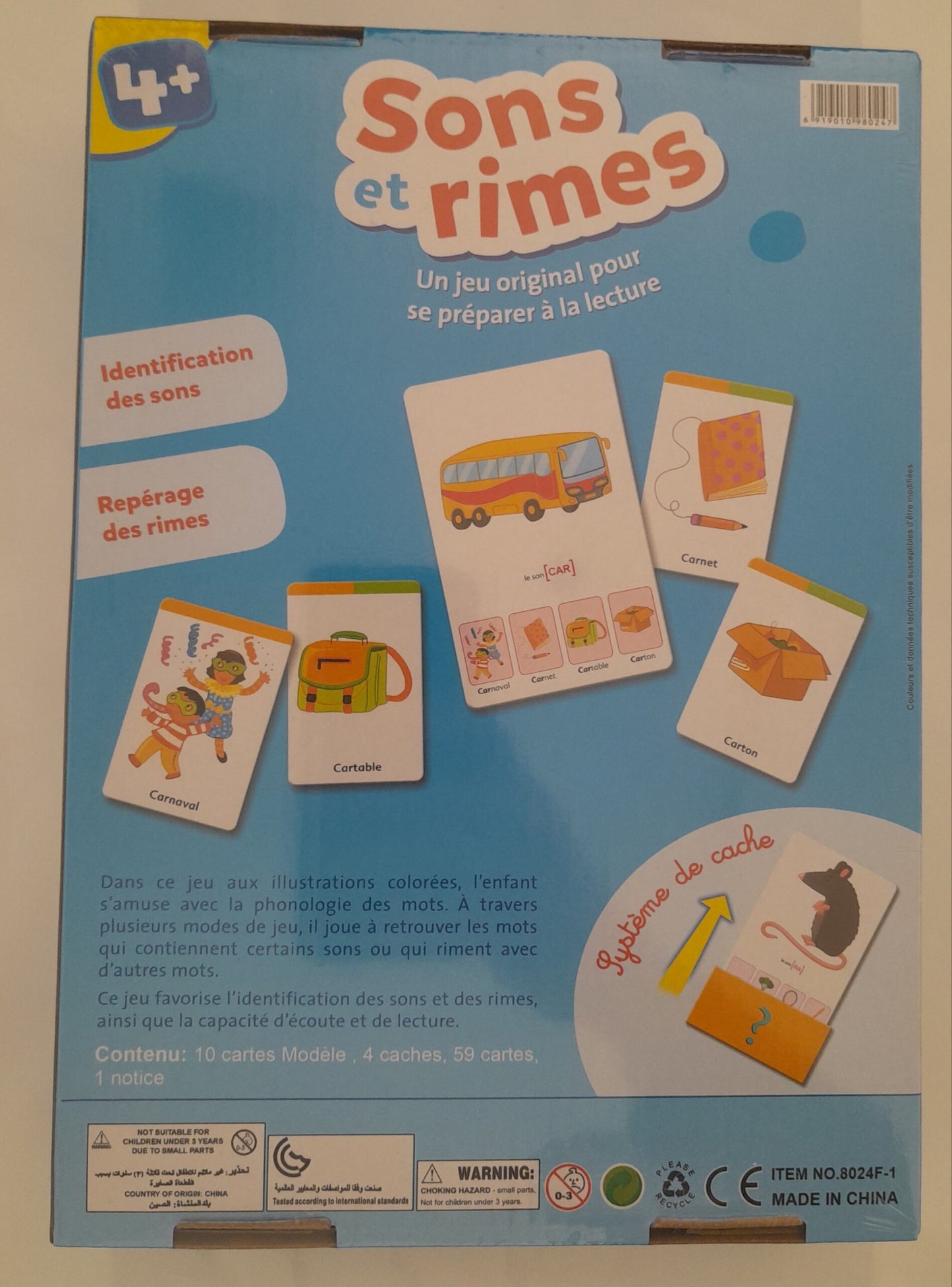 Sons et rimes French Game