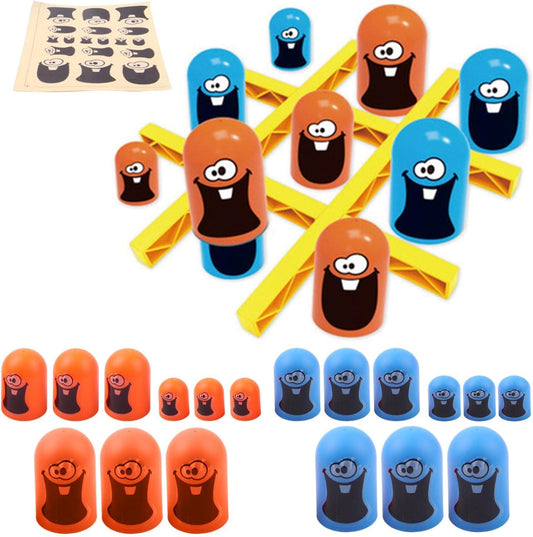 XO Gobble Game, Tic-Tac-Toe Game.