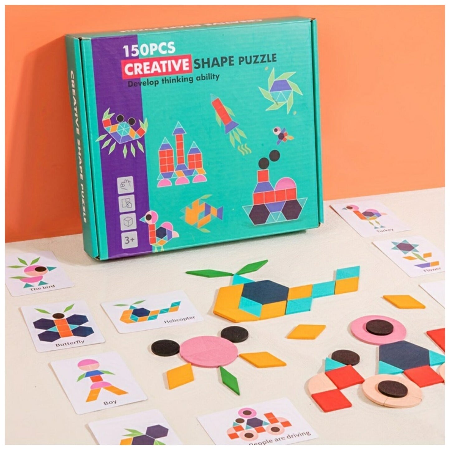 Creative Shape Puzzle 150 pcs