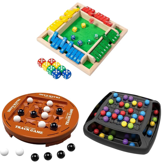 4 Dice Players, Logic Chess & Rainbow Offer