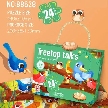 Art Puzzle Large sizes 24 pcs - 48 pcs - 60 pcs