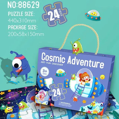 Art Puzzle Large sizes 24 pcs - 48 pcs - 60 pcs