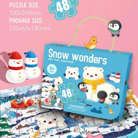 Art Puzzle Large sizes 24 pcs - 48 pcs - 60 pcs