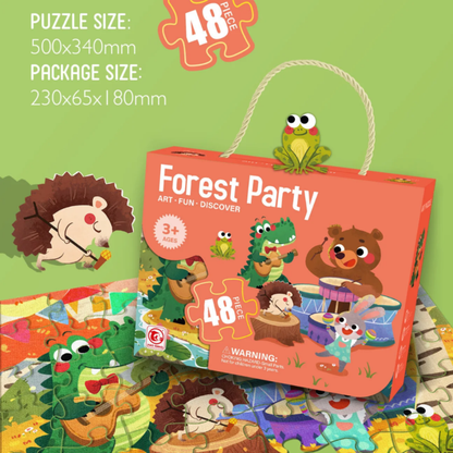 Art Puzzle Large sizes 24 pcs - 48 pcs - 60 pcs