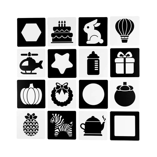 Baby Vision Trigger Cards | Visual Stimulation Cards for Early Educational