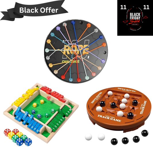 Rope,Logic,Dice Black offer