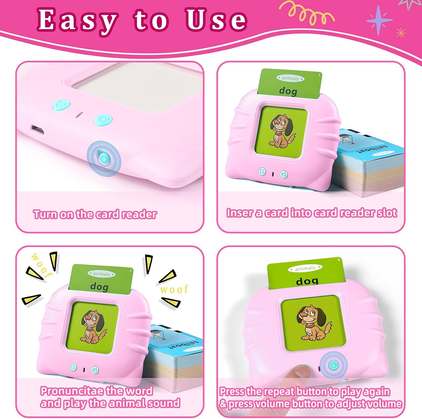 Card Reader Arab-Eng | Learning Montessori Toy 224 Sight Words