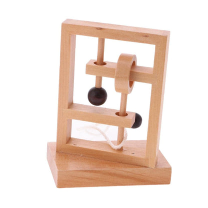 Untie The Rope Wooden Puzzle