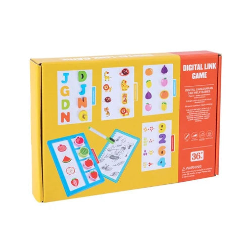 Digital Link Game For Kids Fun Learning