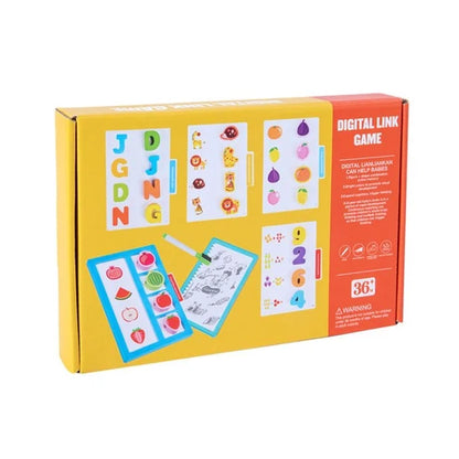 Digital Link Game For Kids Fun Learning