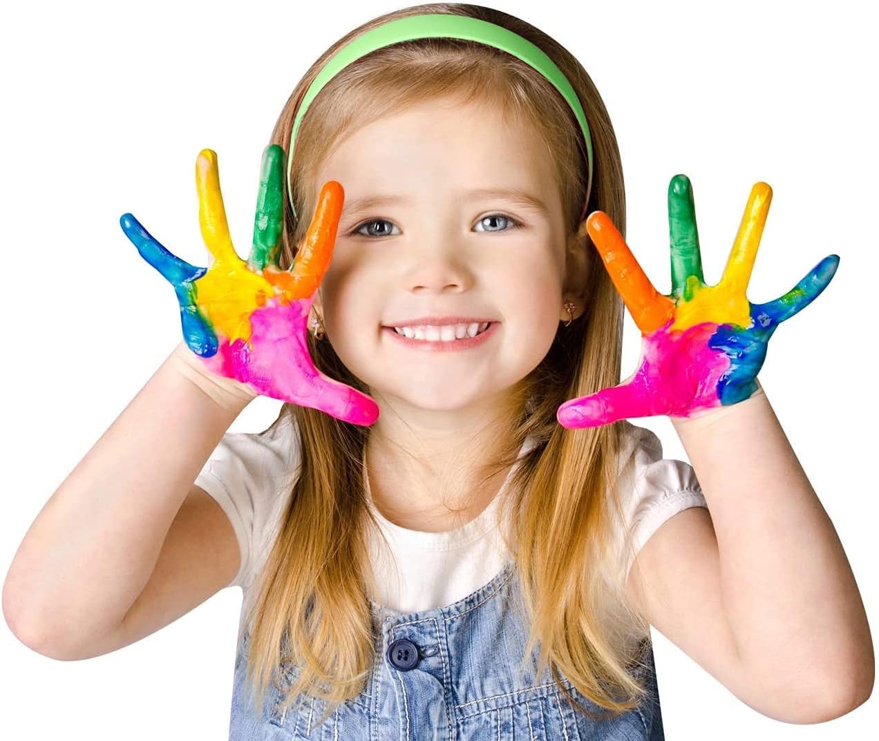 Non Toxic Finger Paint Drawing Painting Stamp Bottles 30ml with Smooth