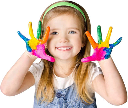 Non Toxic Finger Paint Drawing Painting Stamp Bottles 30ml with Smooth