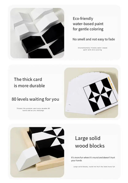 Wooden Hidden Block Puzzle