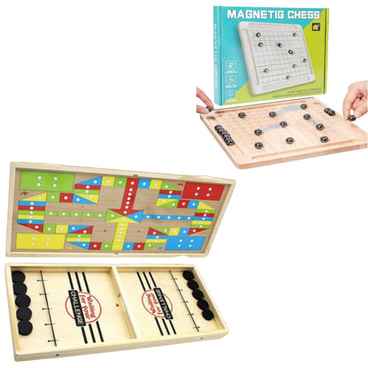 Hockey 2 in 1 Board Game (Hockey Board + Ludo)