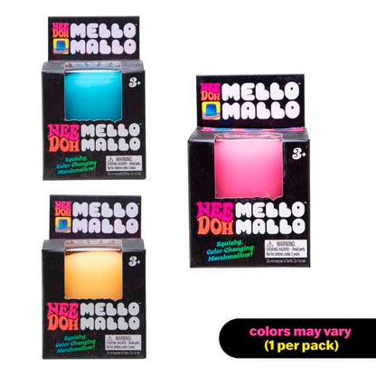 NeeDoh Mello Mallo 
Changes color (Original NeeDoh)