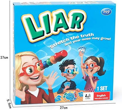 Truth-Liar Board Game Families Party Fun Toy