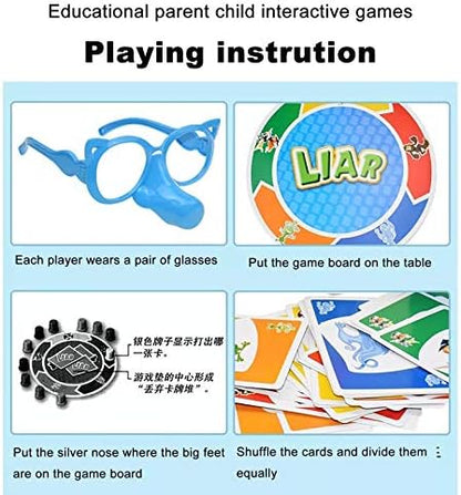 Truth-Liar Board Game Families Party Fun Toy