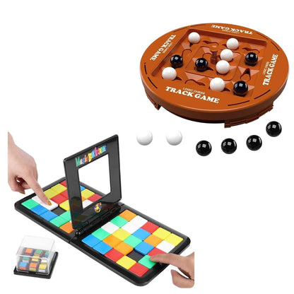 Magic Rubik’s Block Battle Game - Colorful Parent-Child Game