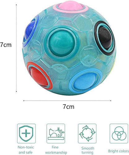 Coolzon Magic Rainbow Ball Magic Balls
