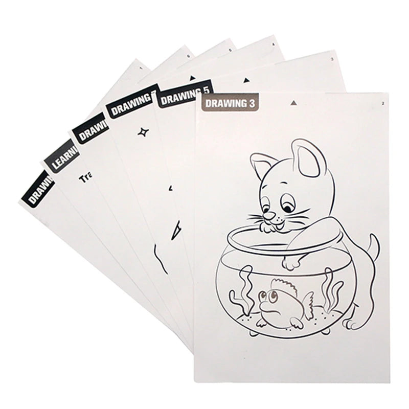 3D Magic Drawing Pad LED Board