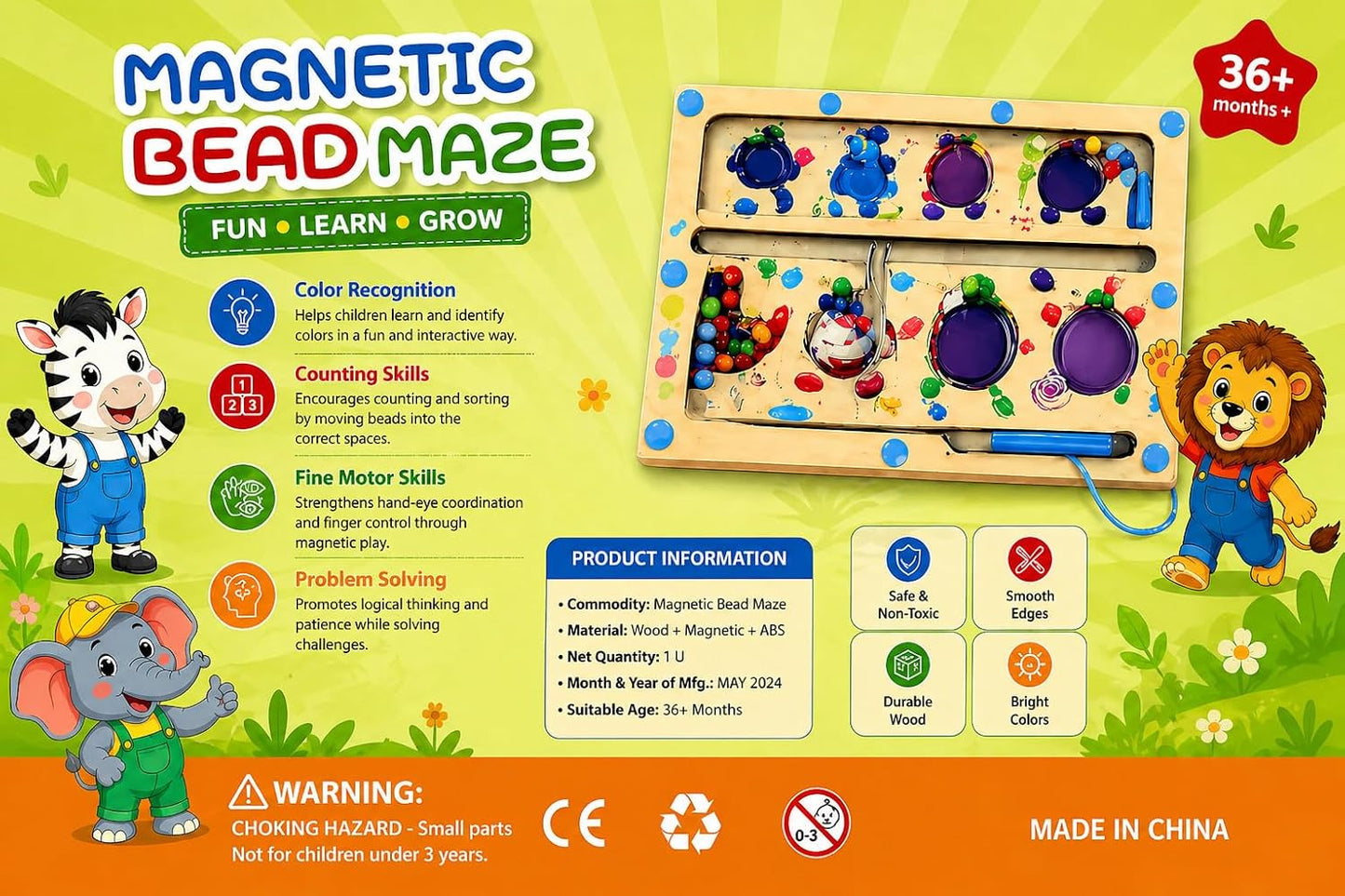 Magnetic Beads Maze