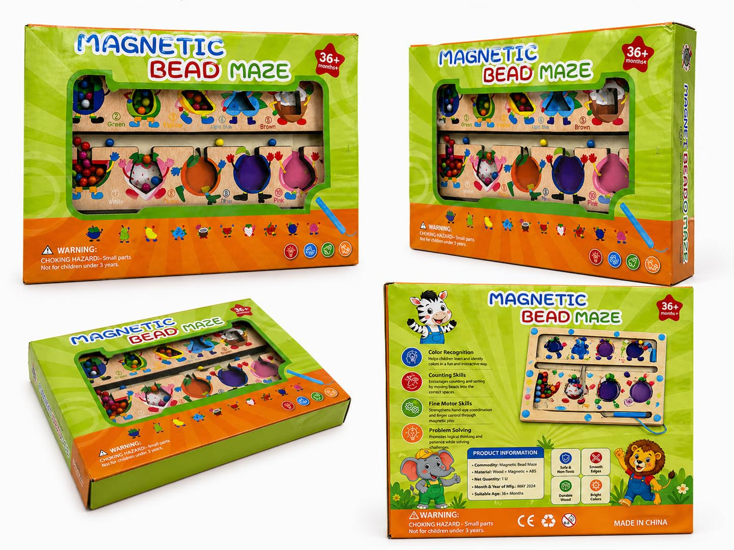 Magnetic Beads Maze