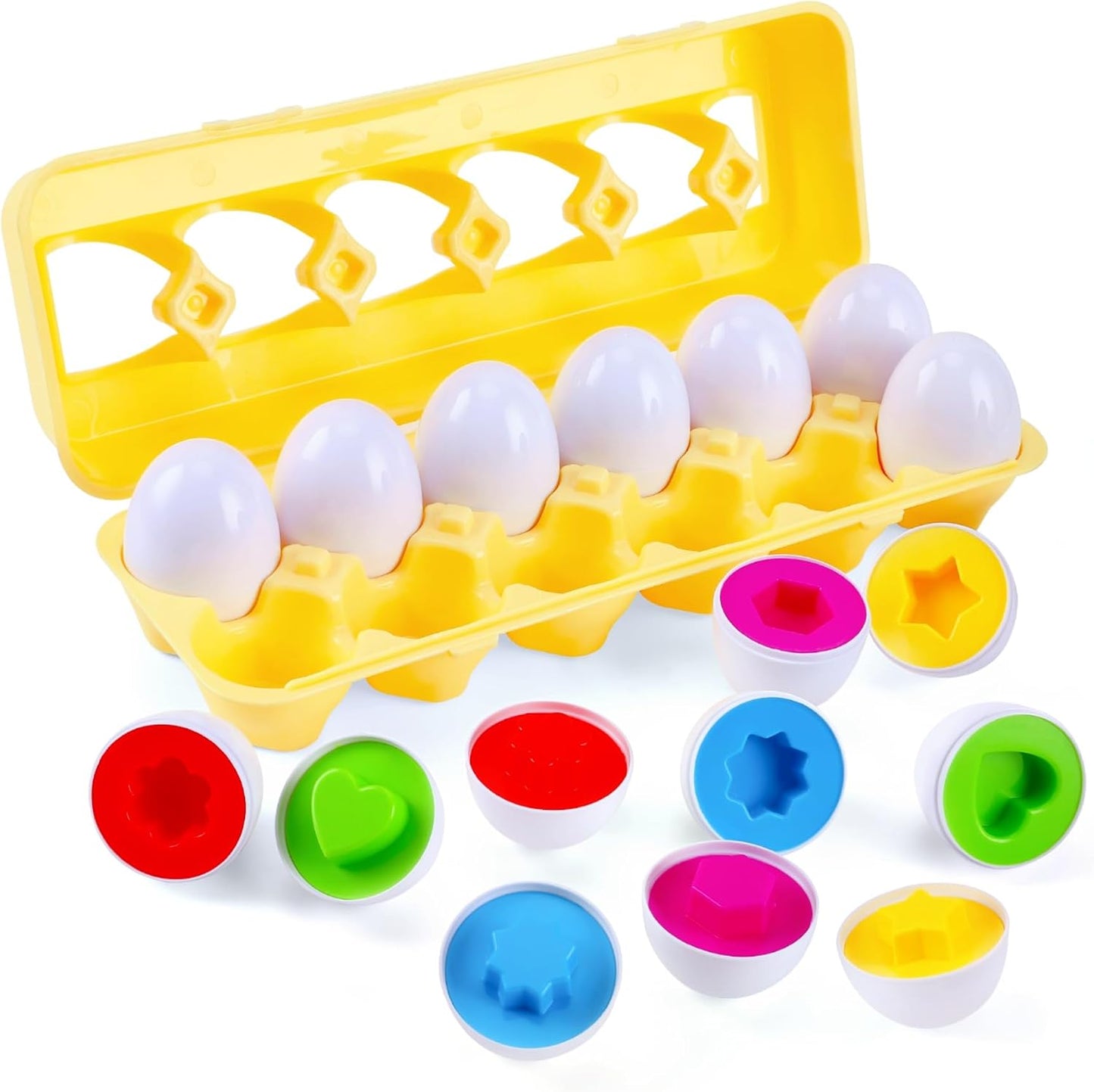 Matching Eggs-Educational Color & Shape