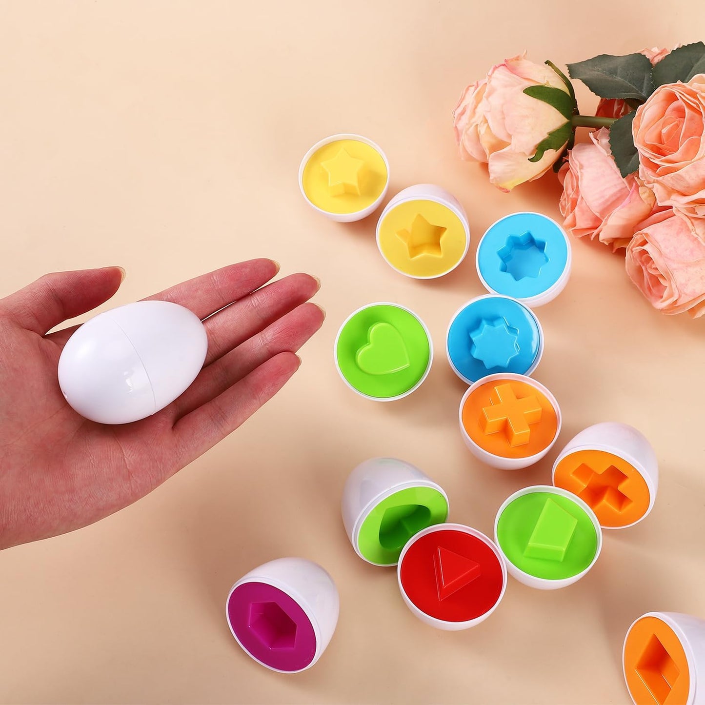 Matching Eggs-Educational Color & Shape
