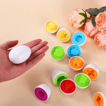 Matching Eggs-Educational Color & Shape