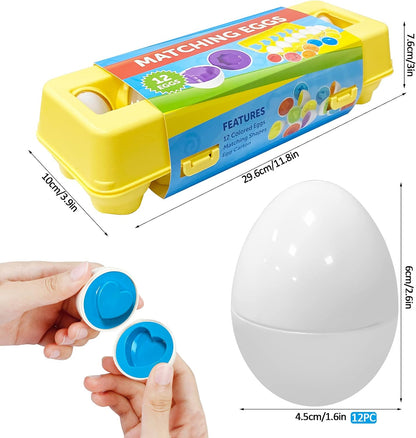 Matching Eggs-Educational Color & Shape