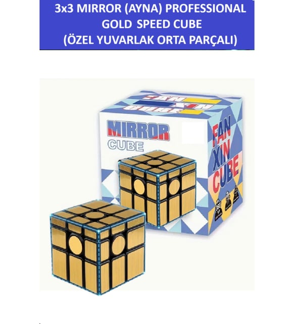 FanXin 3x3 Mirror Cube (Gold Variant)