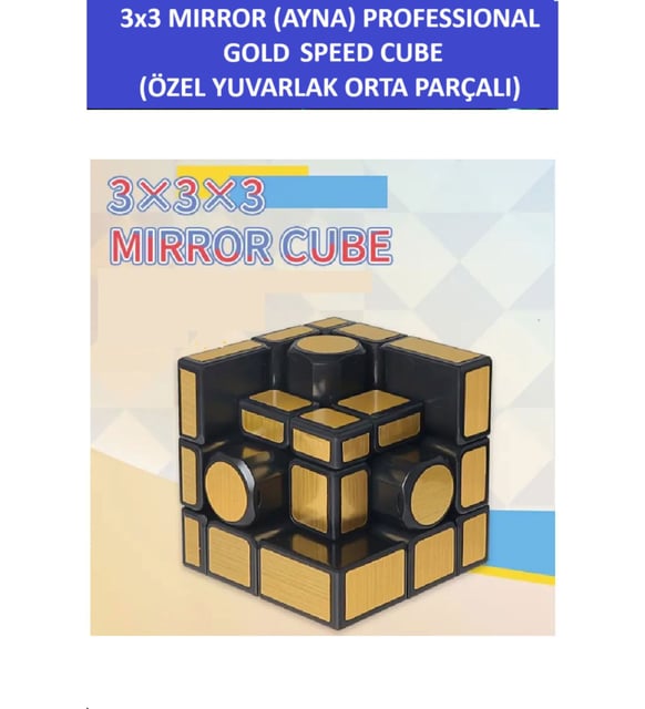 FanXin 3x3 Mirror Cube (Gold Variant)
