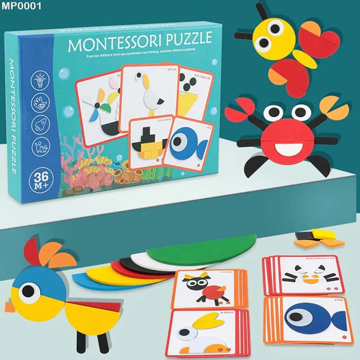 Wooden Montessori Puzzle