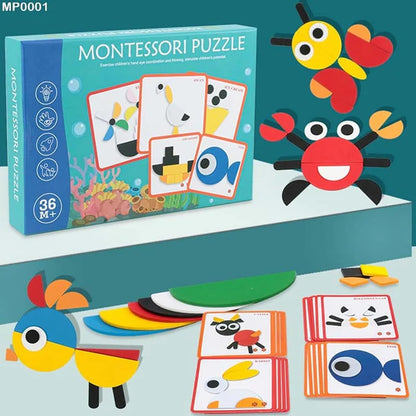 Wooden Montessori Puzzle