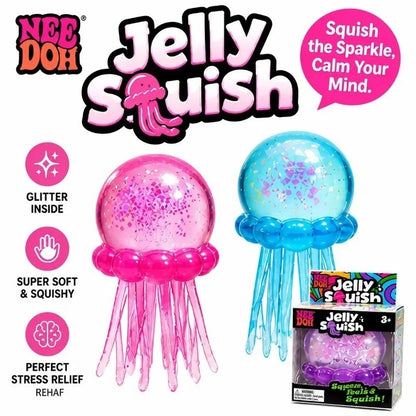 Nee Doh Jellyfish Jelly Squish Stress Toy
