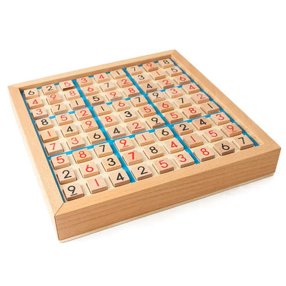 Wooden Sudoku Puzzle Board