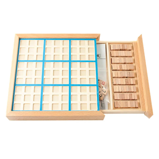 Wooden Sudoku Puzzle Board