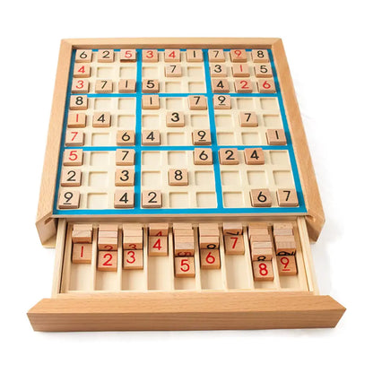 Wooden Sudoku Puzzle Board