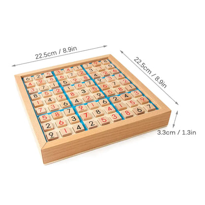 Wooden Sudoku Puzzle Board