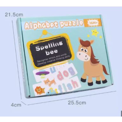 Spelling Bee – Wooden Alphabet Puzzle