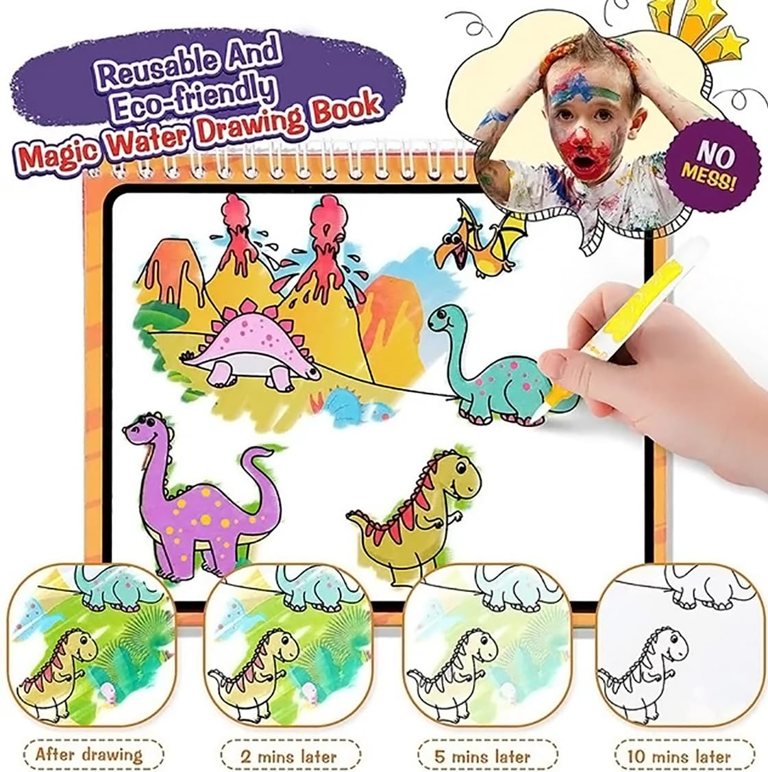 Water Magic Painting Book Waterbook