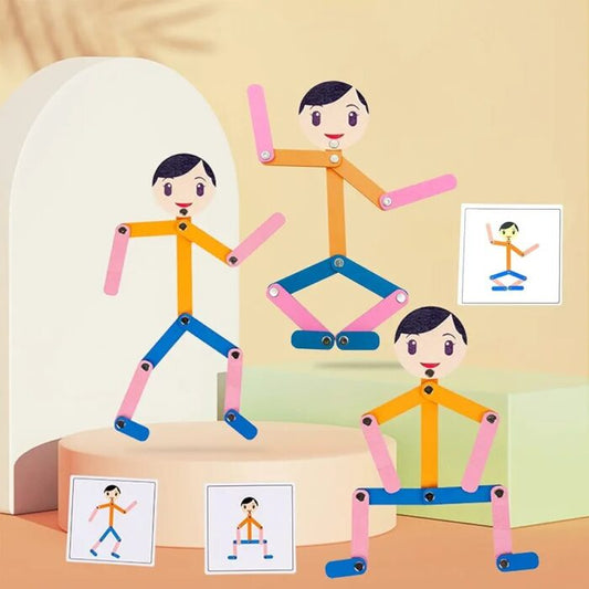 Wooden Girl Montessori Toy