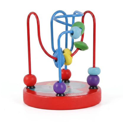 Wooden Mini Beads Maze Toy for Toddlers
