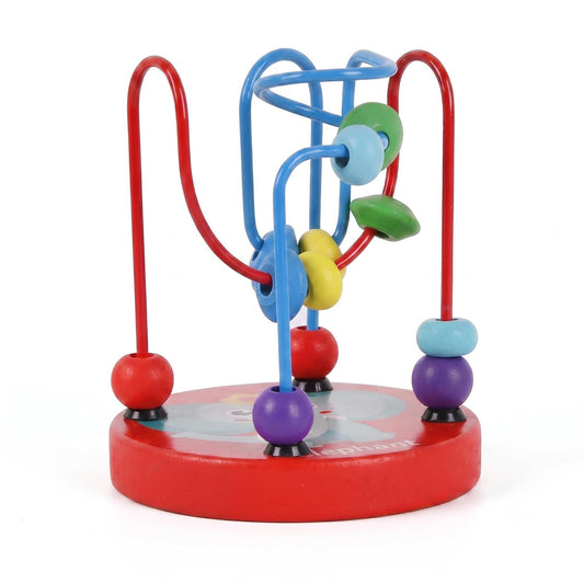 Wooden Mini Beads Maze Toy for Toddlers